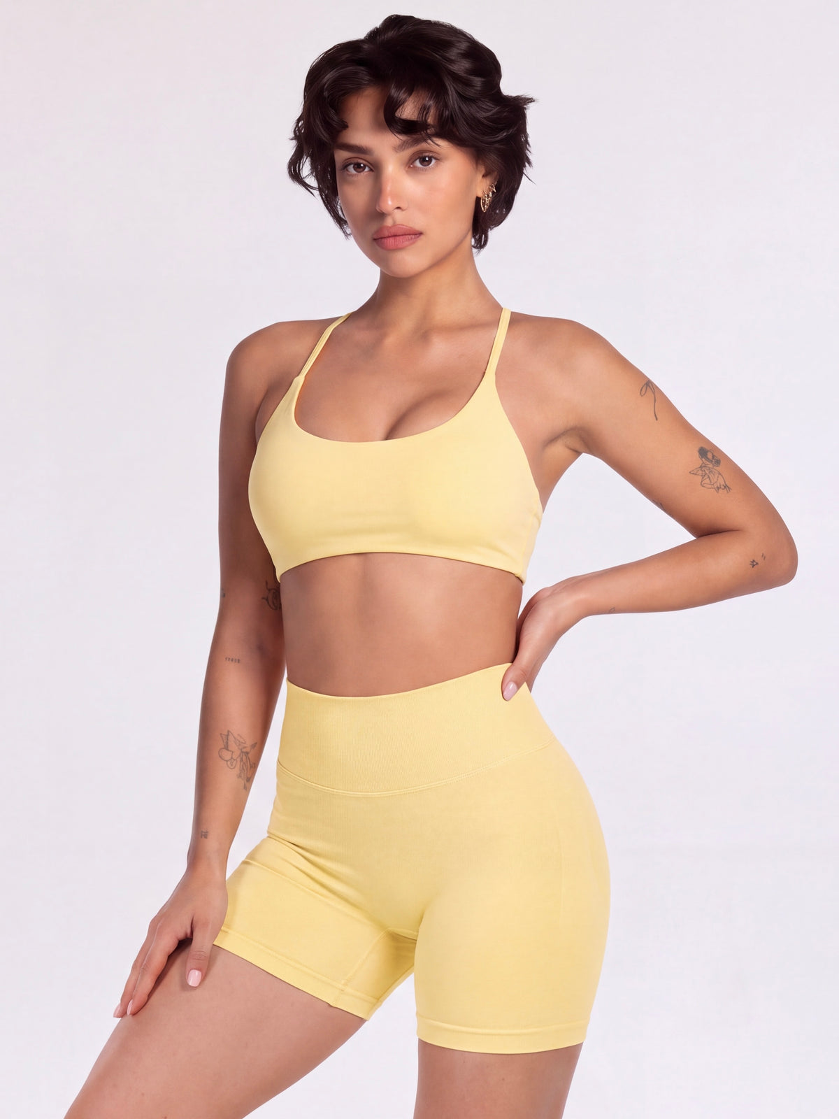 Twist Back Bra