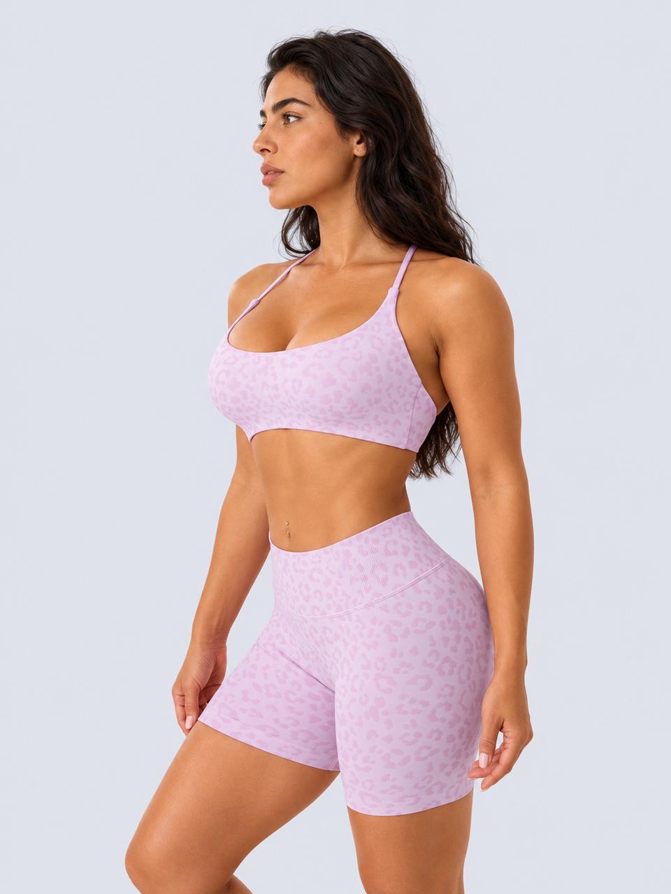 Leopard Bra & Short SET