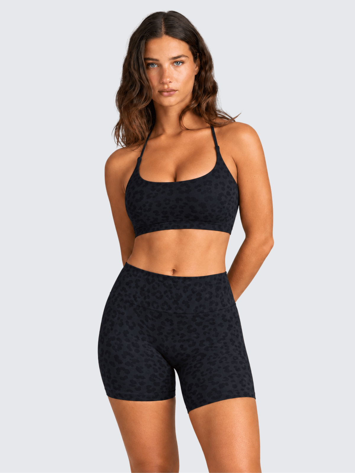 Leopard Bra & Short SET