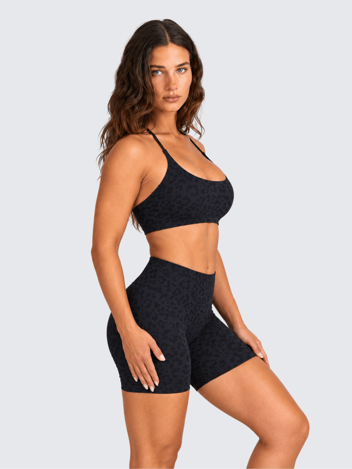 Leopard Bra & Short SET